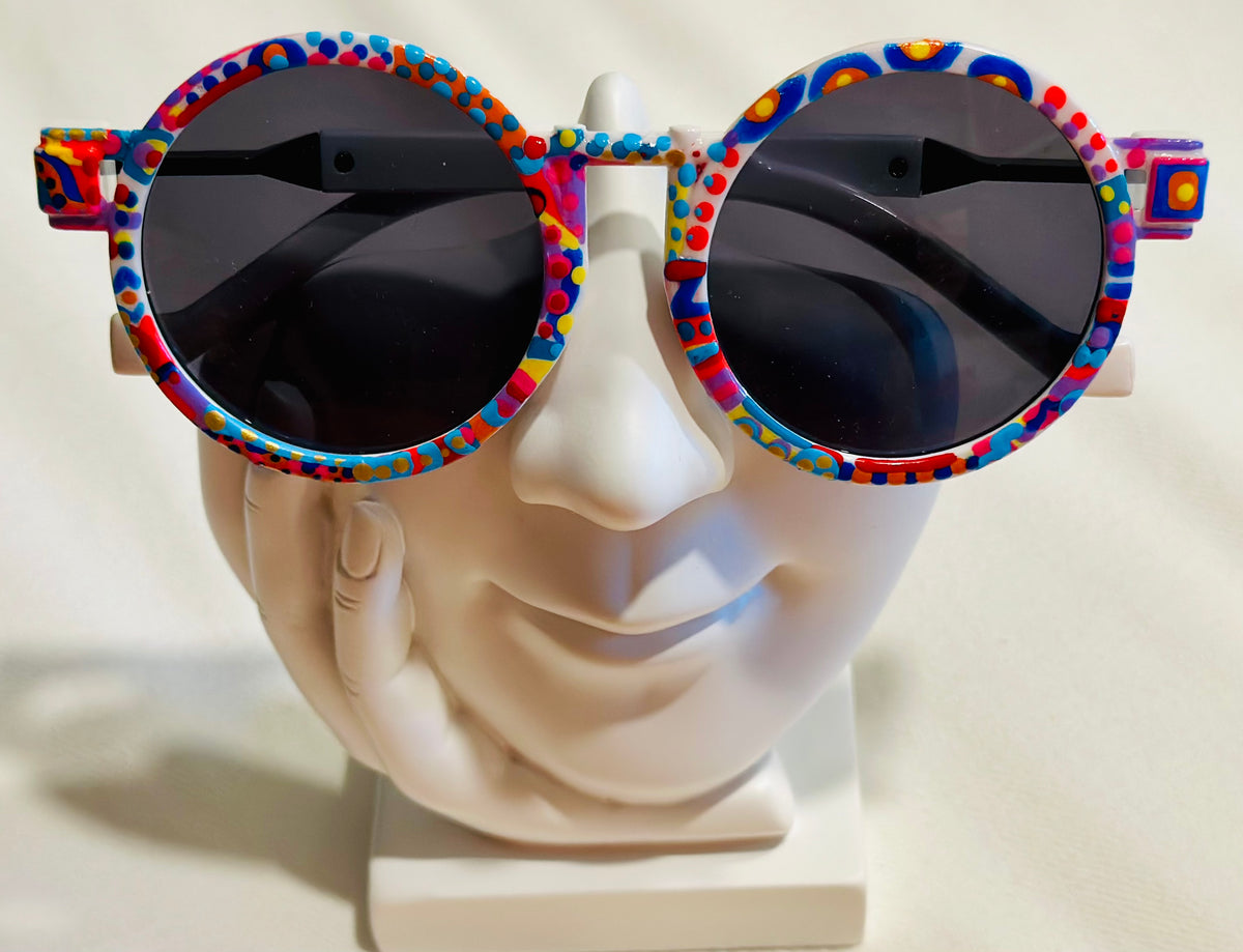 Hand Painted Sunglasses – Claire-ly Creative