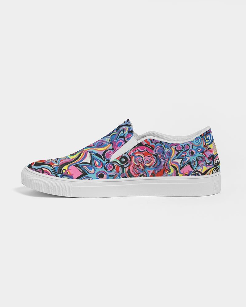 Manifesting  Women's Slip-On Canvas Shoe
