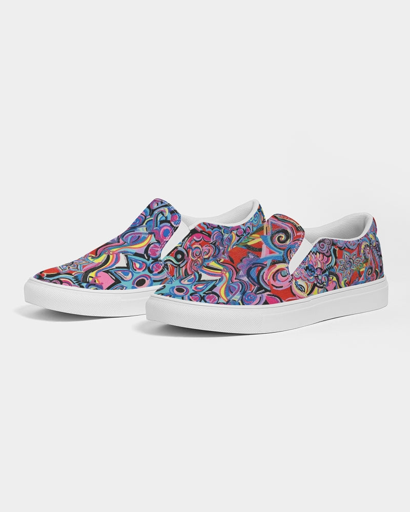 Manifesting  Women's Slip-On Canvas Shoe