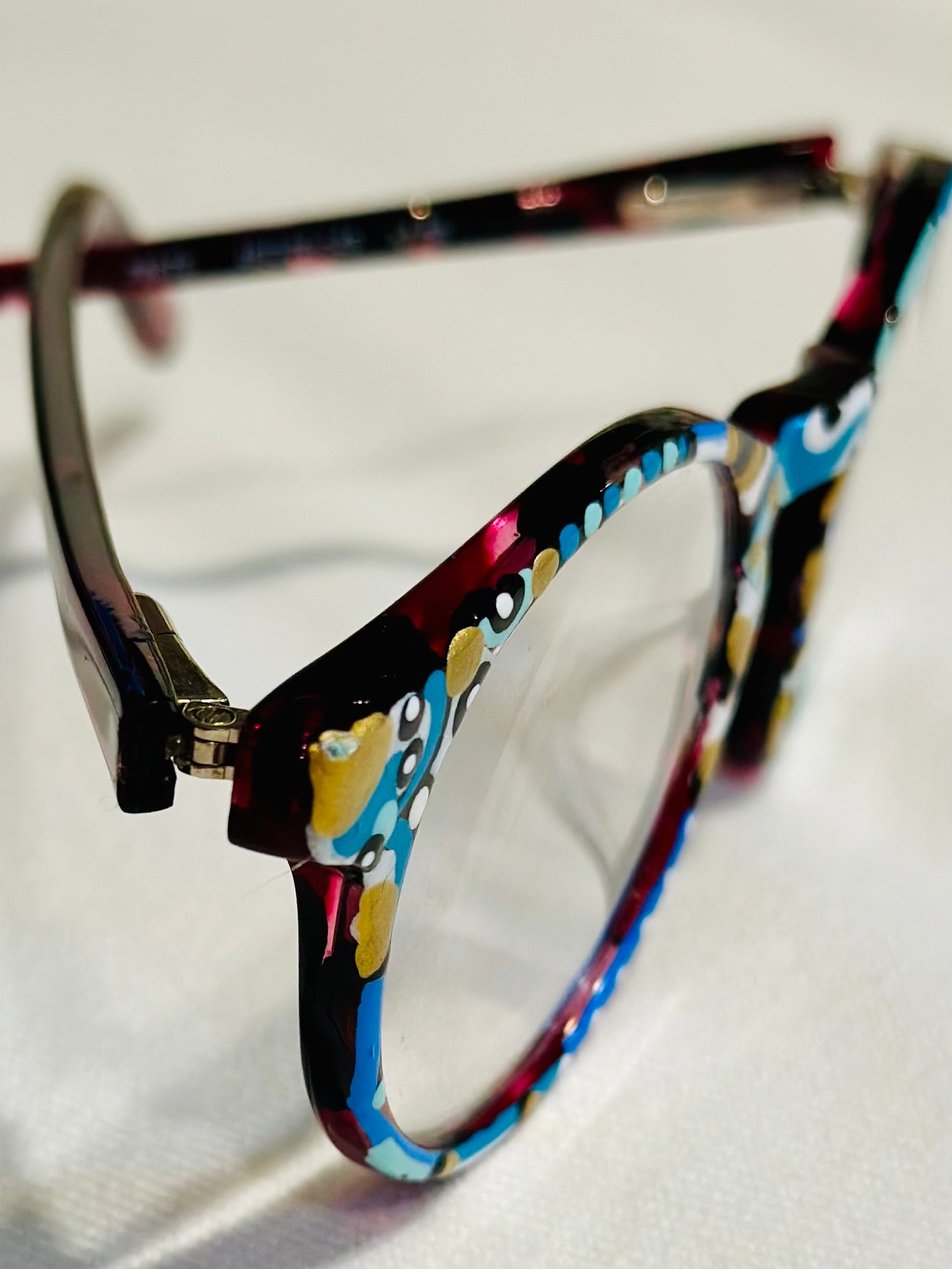 Hand Painted Reading Glasses 1.50 magnification