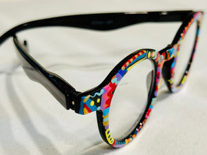 Hand Painted Reading Glasses 2.00 magnification