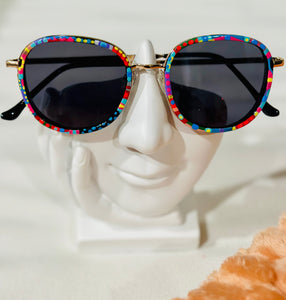 Hand Painted Aviator Sunglasses