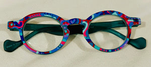 Hand Painted Reading Glasses 2.50 magnification