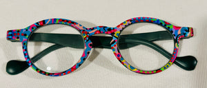Hand Painted Reading Glasses 2.00 magnification