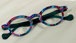Hand Painted Reading Glasses 2.50 magnification