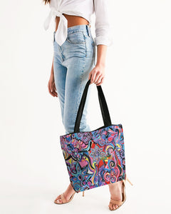 Manifesting  Canvas Zip Tote