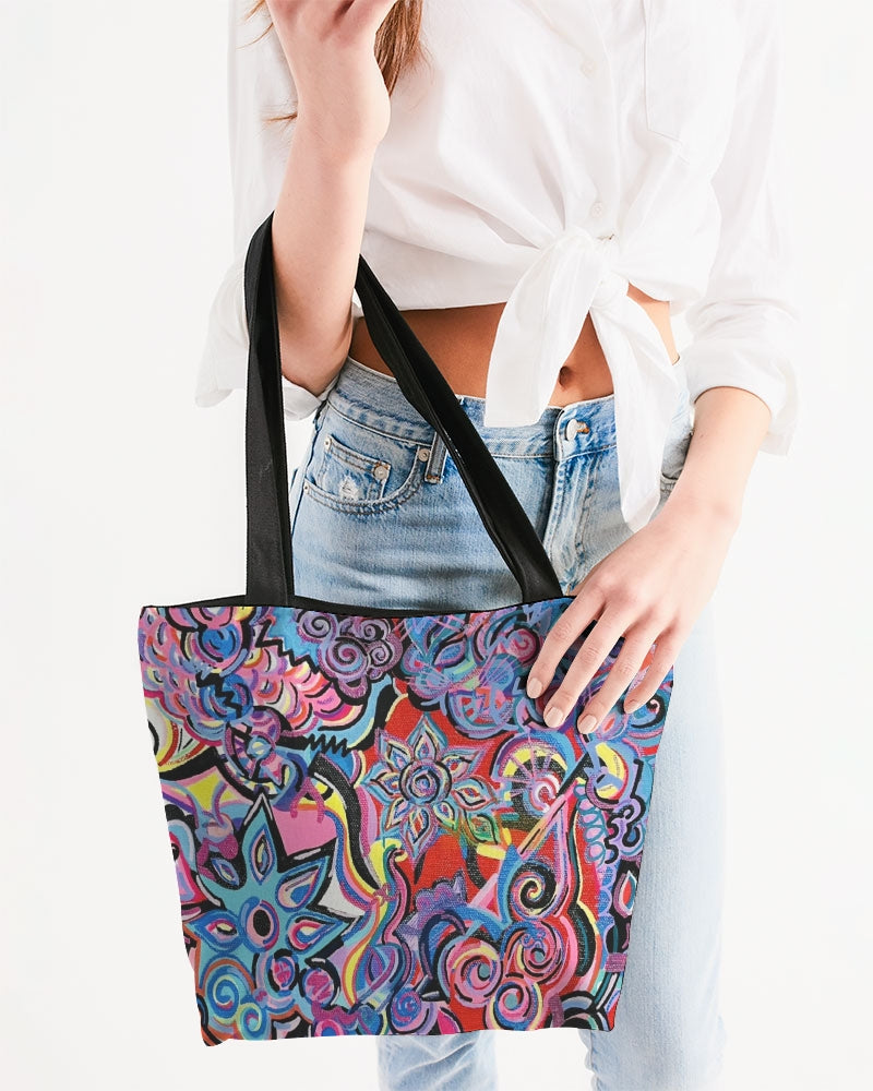 Manifesting  Canvas Zip Tote