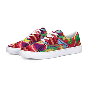 Lace Up Canvas Shoe- SIZE 6