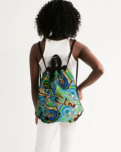 Imperfect Perfection Canvas Drawstring Bag