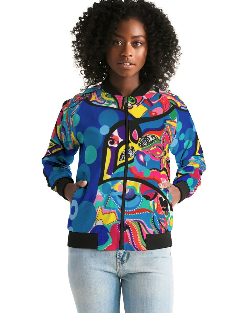 Be Love Women's Bomber Jacket-SIZE MEDIUM