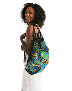 Imperfect Perfection Canvas Drawstring Bag