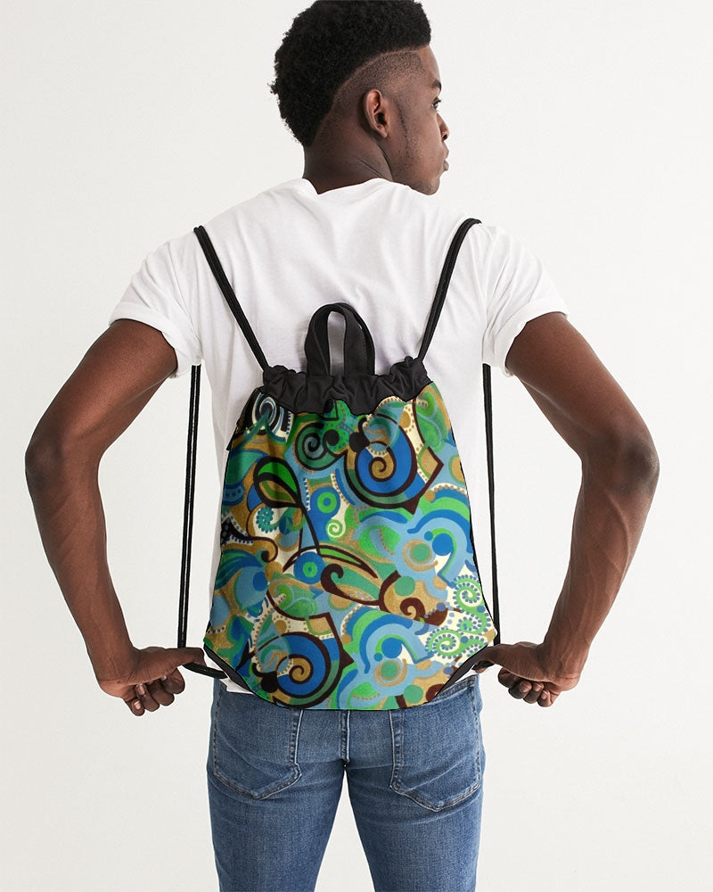 Imperfect Perfection Canvas Drawstring Bag