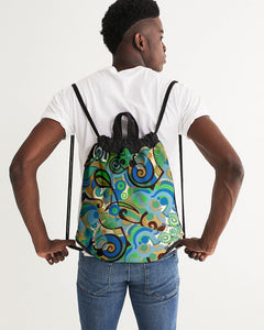 Imperfect Perfection Canvas Drawstring Bag