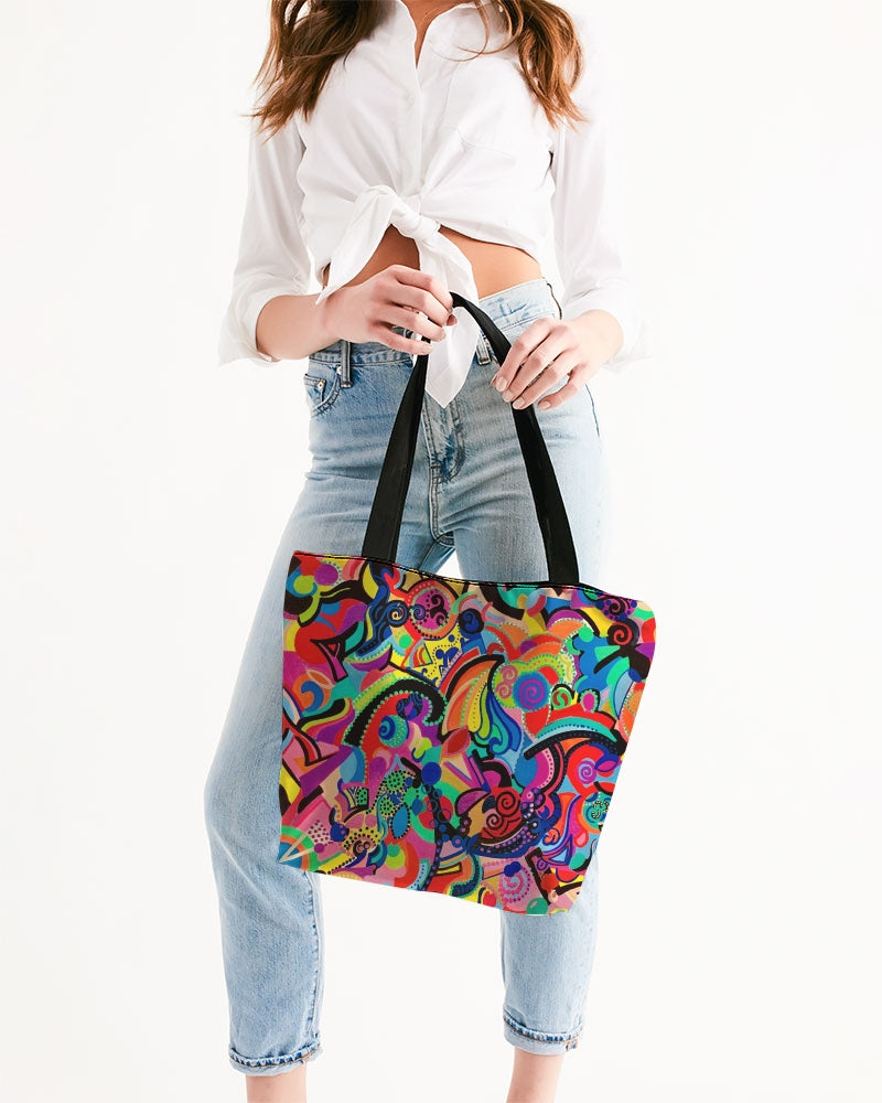 Wild by Nature Canvas Zip Tote